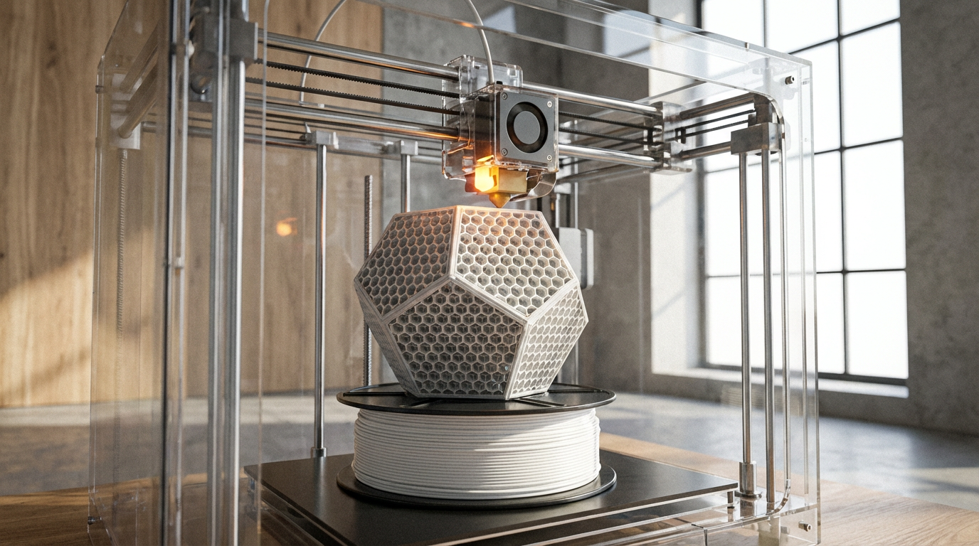 Como Configurar o Preenchimento para Economizar Filamento sem Perder Resistência