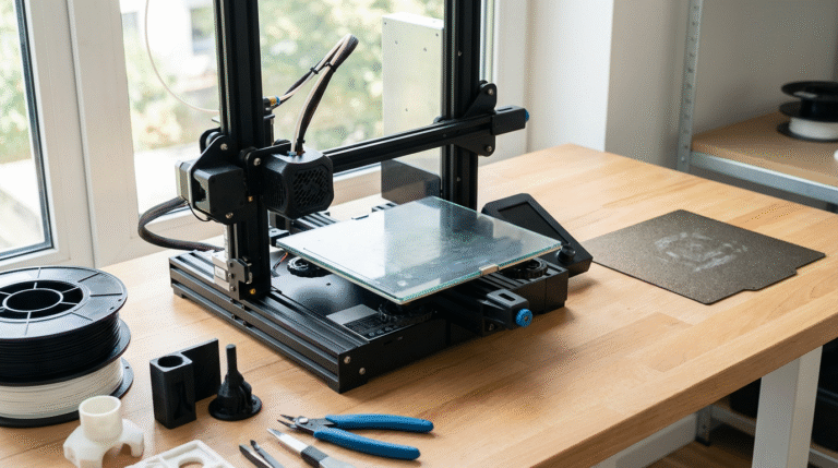 Mesa de Vidro ou Magnética PEI: Qual a Melhor Superfície para Impressoras 3D?