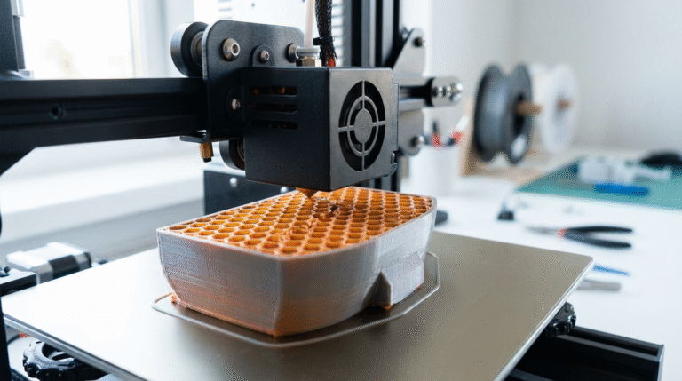 Economia de Material: Configure o Preenchimento (Infill) para Economizar Filamento e Garantir Resistência