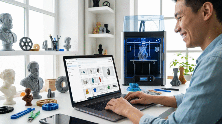 7 Repositórios STL Gratuitos para Hobbistas (e como usá-los bem!)