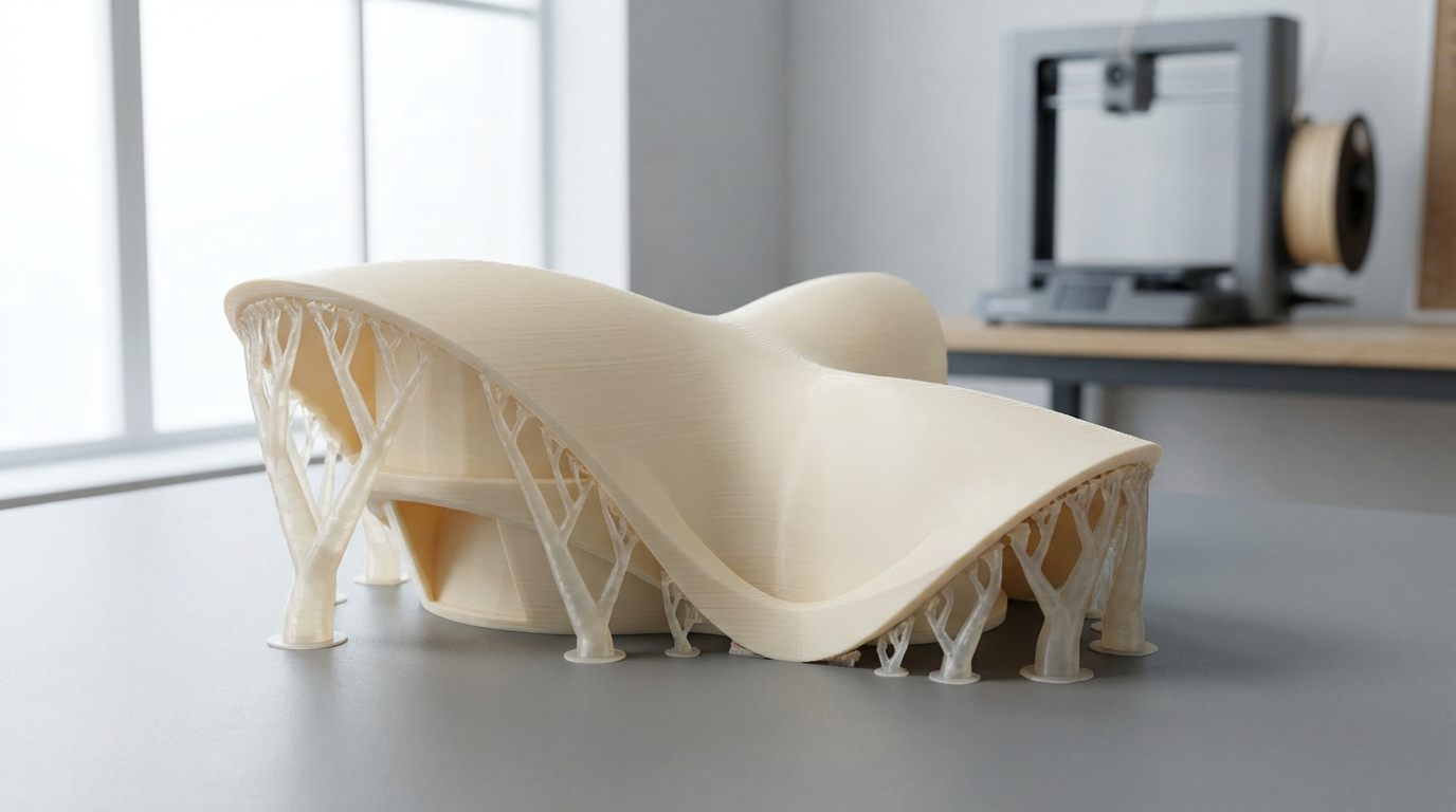 Suportes Orgânicos: A Revolução na Remoção de Peças 3D (Sem Marcas!)