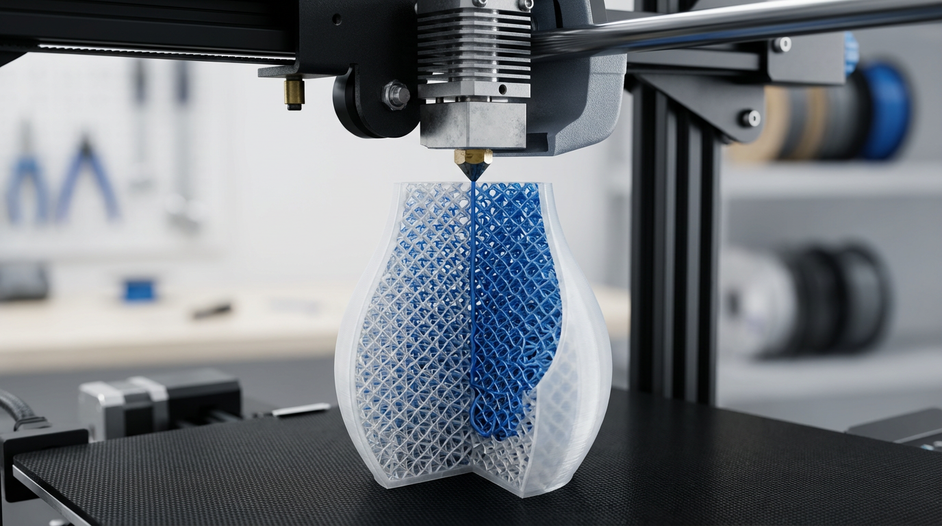 Economize Filamento na Impressão 3D: Otimizando o Preenchimento (Infill) Sem Perder Resistência