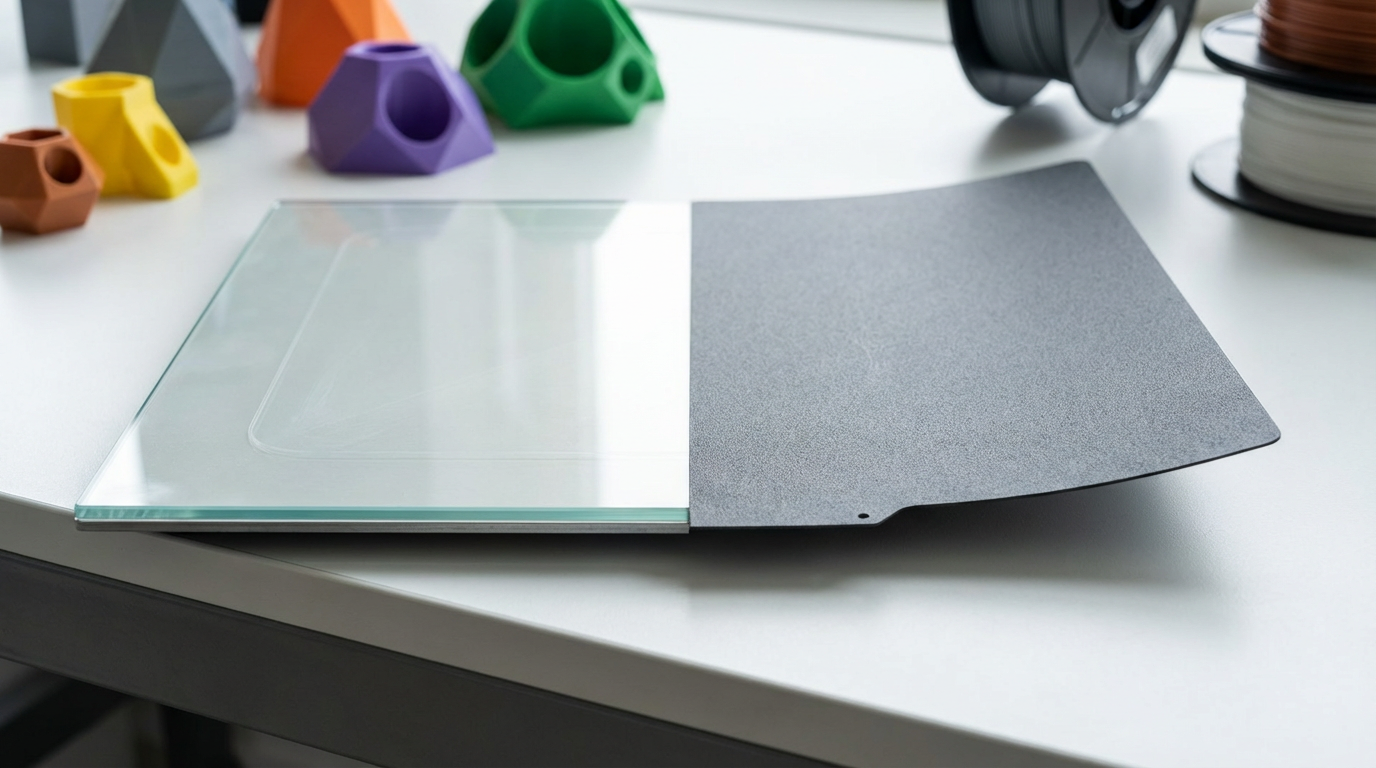 Mesa de Vidro vs. Magnética PEI: A Escolha Definitiva para Sua Impressora 3D