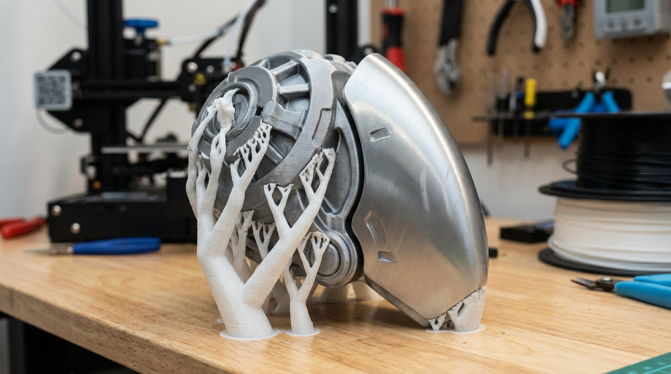 Suportes Orgânicos: O Guia Essencial para Impressões 3D Sem Falhas e Marcas